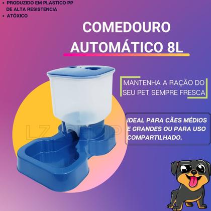 Imagem de Comedouro e Bebedouro Automático Para Cachorro Grande Porte Kit