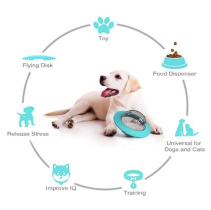 Imagem de Comedouro Interativo voador a disco, para seu Cãozinho comer brincando com você