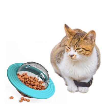 Imagem de Comedouro Interativo voador a disco, para seu Cãozinho comer brincando com você