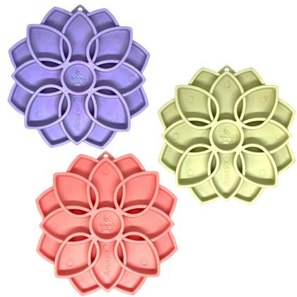 Imagem de Comedouro Lento SodaPup Mandala Softie eTray Alimentador Para Caes e Gatos - ROSA
