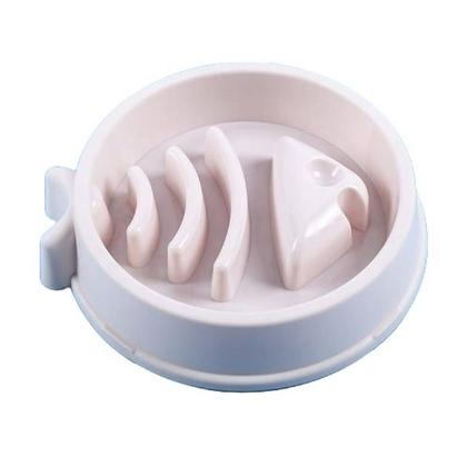 Imagem de Comedouro pet lento para gato fish rosa jambo gatos
