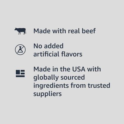 Imagem de Comida enlatada para cães Amazon Basics, jantar moído picado 390g