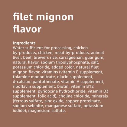 Imagem de Comida enlatada para cães Amazon Basics, jantar moído picado 390g