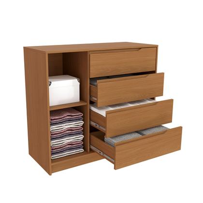 Imagem de Cômoda 1 Porta 4 Gavetas R260 Canela - Kappesberg