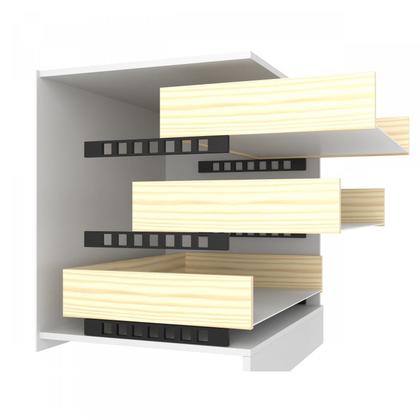 Imagem de Cômoda 2 Portas 5 Gavetas Branco/Demolição