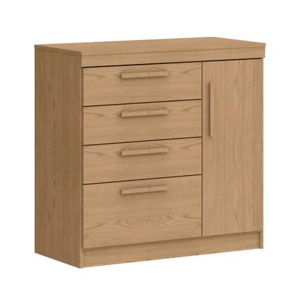 Imagem de Cômoda 3 Gavetas 2 Portas 1130A Móveis Castro