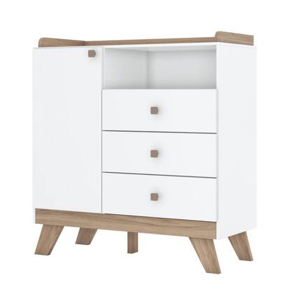 Imagem de Cômoda 3 Gavetas com Porta e Nicho - Confete