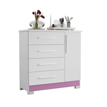 Imagem de Cômoda 4 Gavetas 1 Porta NT 5185