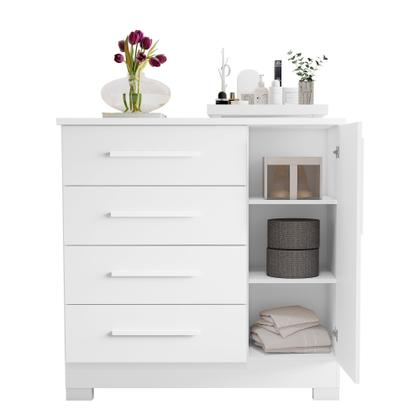 Imagem de Cômoda 4 Gavetas 1 Porta NT 5185