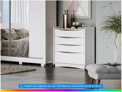 Imagem de Cômoda 4 Gavetas Kappesberg Kansas