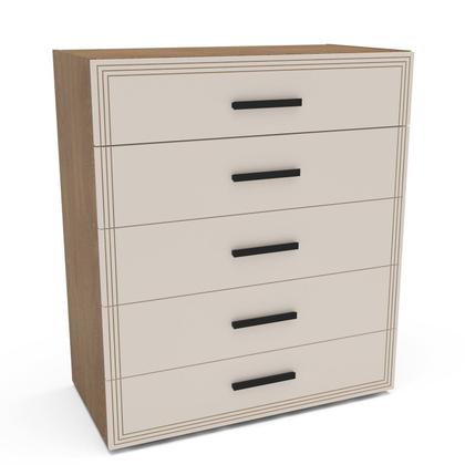 Imagem de Cômoda 5 Gavetas 104,2cm 46cm 90cm Valência