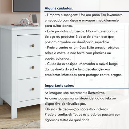 Imagem de Cômoda 6 Gavetas Maggiore New Espresso Móveis