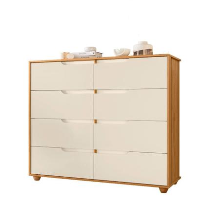 Imagem de Cômoda 8 Gavetas Flex Doble Albatroz