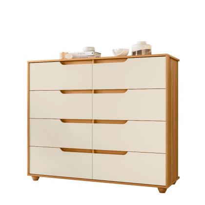 Imagem de Cômoda 8 Gavetas Flex Doble Albatroz