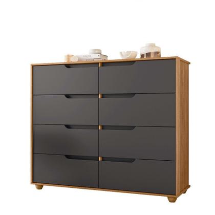 Imagem de Cômoda 8 Gavetas Flex Doble Albatroz