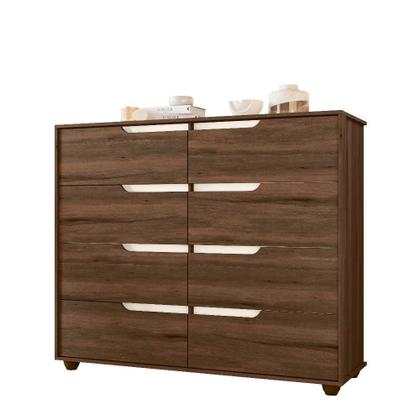 Imagem de Cômoda 8 Gavetas Flex Doble Albatroz