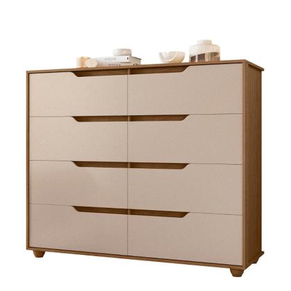 Imagem de Cômoda 8 Gavetas Flex Doble Albatroz