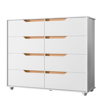 Imagem de Cômoda 8 Gavetas Flex Doble Albatroz