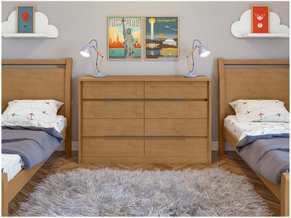 Imagem de Cômoda 8 Gavetas Urban Lopas