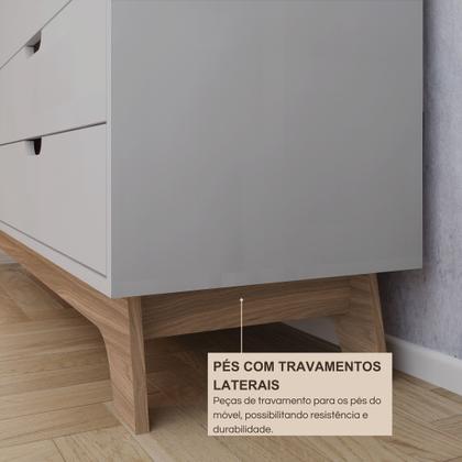 Imagem de Cômoda Alice 10 Gavetas em 100% Mdf