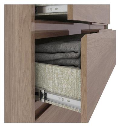 Imagem de Cômoda Ambiente Ravenna 6 Gavetas Jequitibá Brilho - Henn