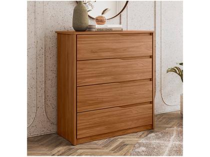 Imagem de Cômoda Atria 4 Gavetas - Demartêz