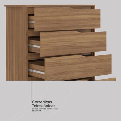 Imagem de Cômoda Atria Quarto com 4 Gavetas