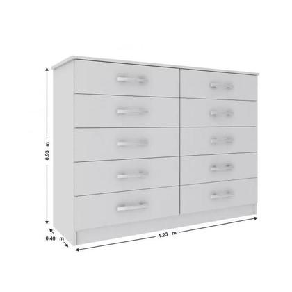 Imagem de Cômoda Austin 10 Gavetas