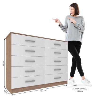 Imagem de Cômoda Austin 10 Gavetas