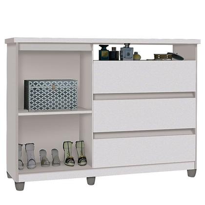 Imagem de Cômoda branca com sapateira - Sky mod02
