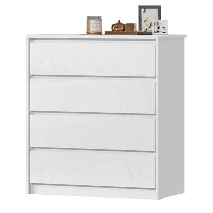 Imagem de Cômoda Carla 4 Gavetas Branco - Mx Móveis