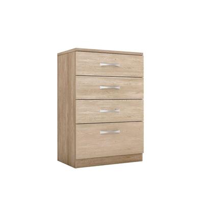Imagem de Cômoda Casal Astral c/ 4 Gavetas Branco - Demóbile