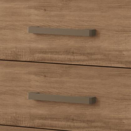 Imagem de Cômoda com 2 Portas e 4 Gavetas Havana Master Santos Andirá