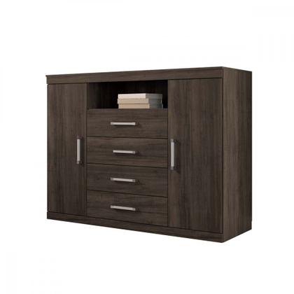 Imagem de Cômoda com 2 Portas e 4 Gavetas Havana Master Santos Andirá
