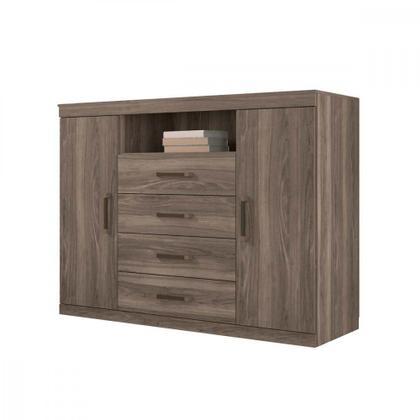 Imagem de Cômoda com 2 Portas e 4 Gavetas Havana Master Santos Andirá