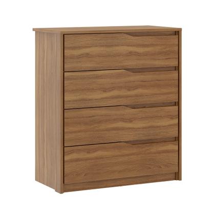 Imagem de Cômoda com 4 Gavetas Átria Amêndola Touch Demóbile