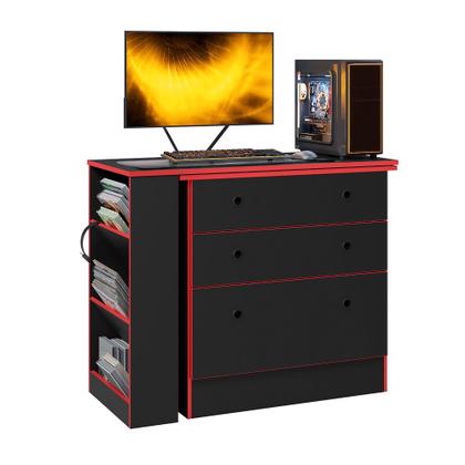 Imagem de Cômoda Com Mesa Giratória Multiuso Gamer