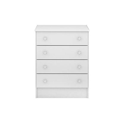 Imagem de Cômoda de Bebê 4 Gavetas Doce Sonho 777 Branco