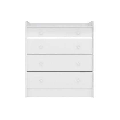 Imagem de Cômoda de Bebê com Trocador Doce Sonho 2523 Branco