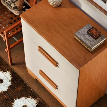 Imagem de Cômoda de Quarto Napoles com 4 Gavetas em MDF MDP  Design Moderno e Compacto