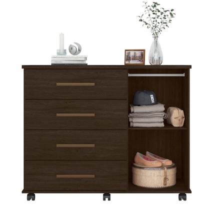 Imagem de Cômoda Flora 4 Gavetas e 1 Porta 4130 Demóbile