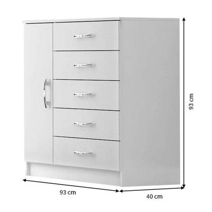 Cômoda Ganimedes Sapateira Branco Evidência Imagem de Cômoda Ganimedes Sapateira Branco Evidência