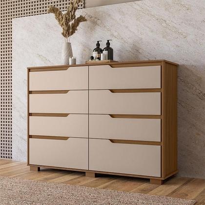Imagem de Cômoda Gaveteiro Georgia Carvalho Fendi - Moval