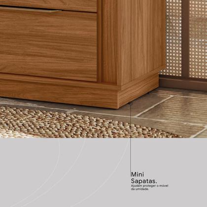 Imagem de Cômoda Giardino Quarto com 6 Gavetas