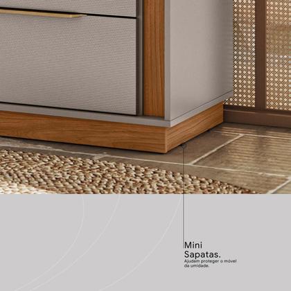 Imagem de Cômoda Giardino Quarto com 6 Gavetas