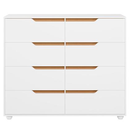 Imagem de Cômoda Grande 8 Gavetas Doble Flex