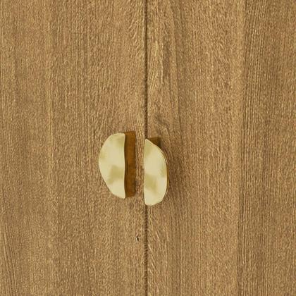 Imagem de Cômoda Guarda-Roupa 4 Gavetas 2 Portas Cristal Nature - Vila Rica