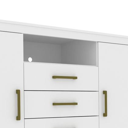 Imagem de Cômoda Havana Master 2 PT 4 GV Branca