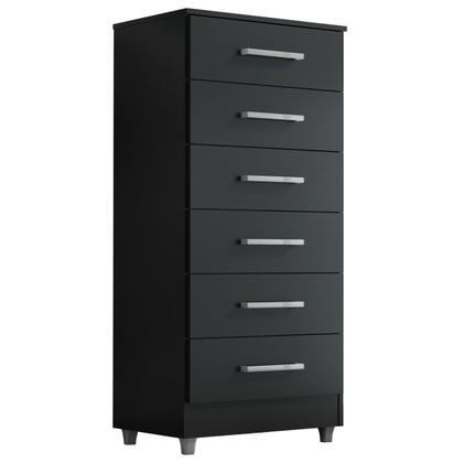 Imagem de Comoda Helena 6 Gavetas com pés