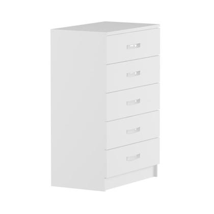 Cômoda Hera 5 Gavetas Evidência Branco - Mobly Imagem de Cômoda Hera 5 Gavetas Evidência Branco
